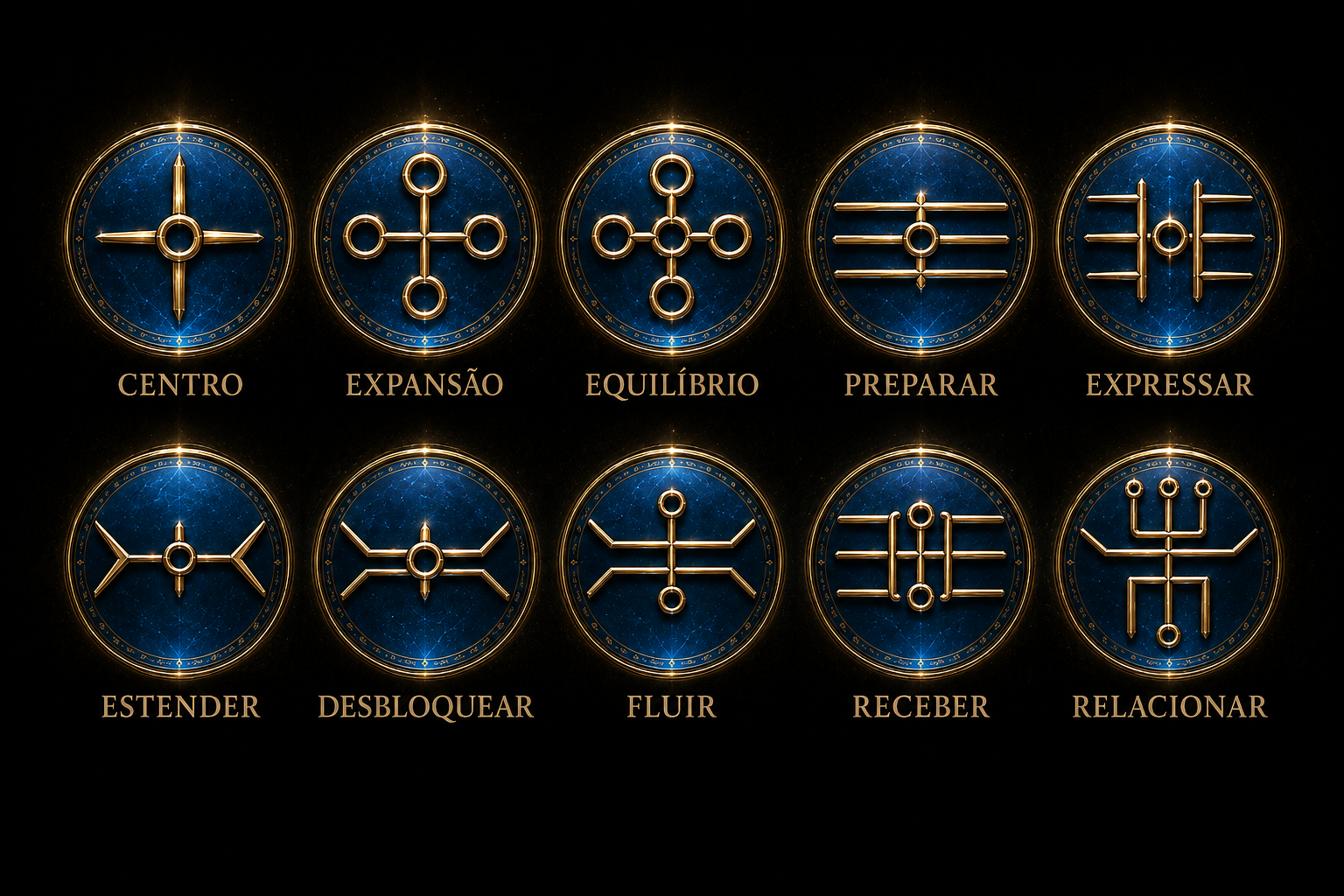 15 Símbolos dos Circuitos Sagrados